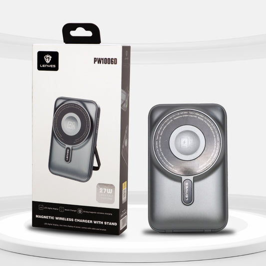 باور بانك لاسلكي مغناطيسي | شحن فائق السرعة | 10000 مللي أمبير