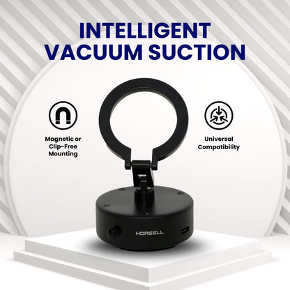 360° Magnetic Suction Cup Phone Mount – Adjustable Hands-Free Holder for Car, Gym, and More – Compatible with iPhone, Android & All Smartphones
