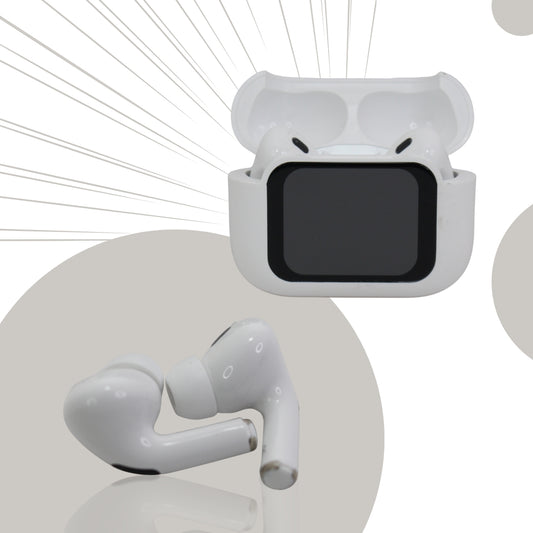 AM 758 أدْموس سماعة أيربود لاسلكية بخاصية إلغاء الضوضاء النشطة (ANC-ENC) وشاشة كبيرة