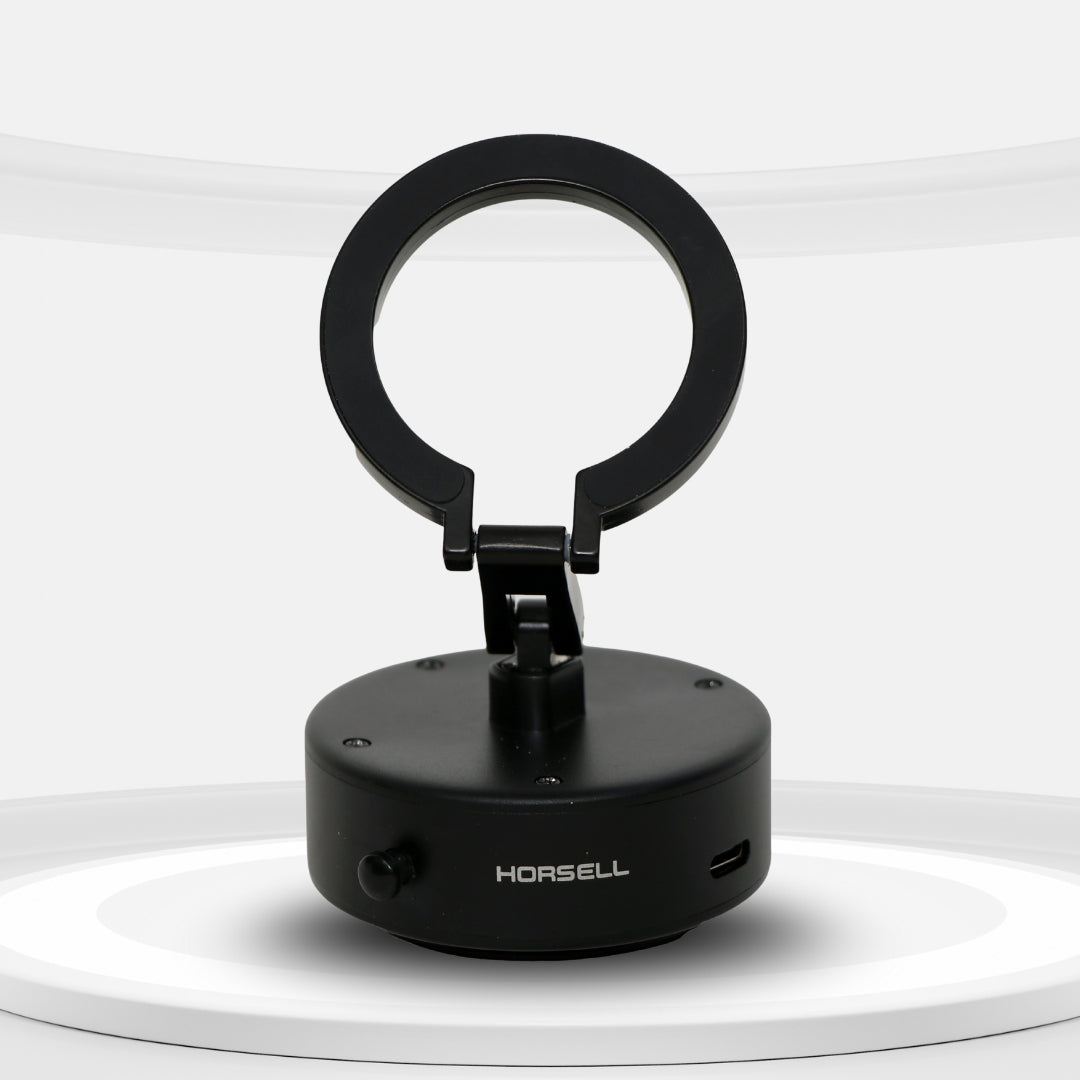 360° Magnetic Suction Cup Phone Mount – Adjustable Hands-Free Holder for Car, Gym, and More – Compatible with iPhone, Android & All Smartphones