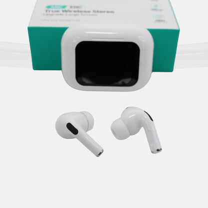 AM 758 أدْموس سماعة أيربود لاسلكية بخاصية إلغاء الضوضاء النشطة (ANC-ENC) وشاشة كبيرة