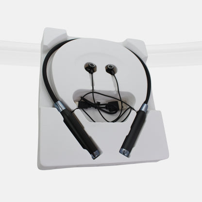 AM 642 أدْموس سماعة بلوتوث رياضية حول العنق باللون الأسود