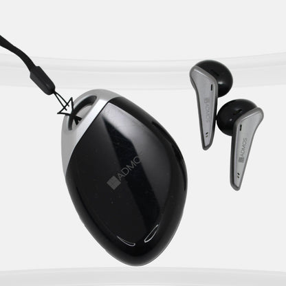 سماعات لا سلكية حقيقية مع علبة شحن ADMOS AD-144 - بلوتوث 5.3، صوت باس عميق، وضوابط اللمس الذكية