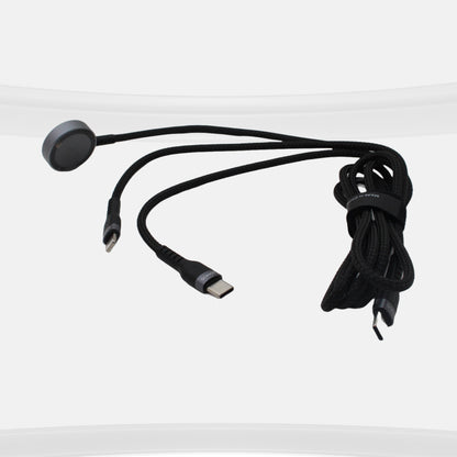 كابل شحن سريع 3 في 1 بقوة PD100W من Admos (الموديل AM‑220)