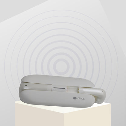 Admos ADF130 سماعات أذن لاسلكية بلوتوث مع ميكروفون وبطارية تعمل لمدة 20 ساعة